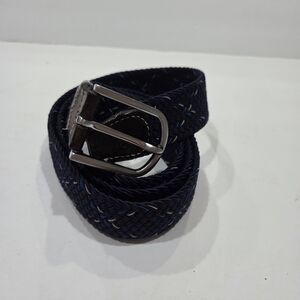 Billybelt Men's Navy Elastic Woven Belt Sz.2
